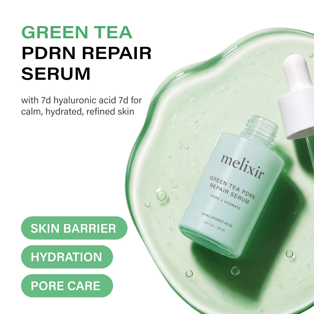 Melixir Green Tea PDRN Repair Serum - 2